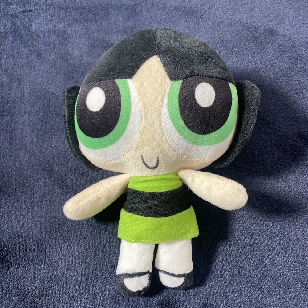 Powerpuff Girls Buttercup Plush Toy Factory Stuffed Doll Suction Cup